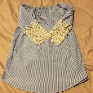 Used dress off shoulder